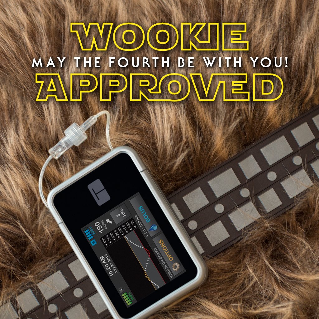TandemDiabetes's tweet image. May the fourth be with you! #tslim #tflex #tslimg4 #maythefourth #starwars #t1d #t2d #diabetes #tandemdiabetes #ThrowBack