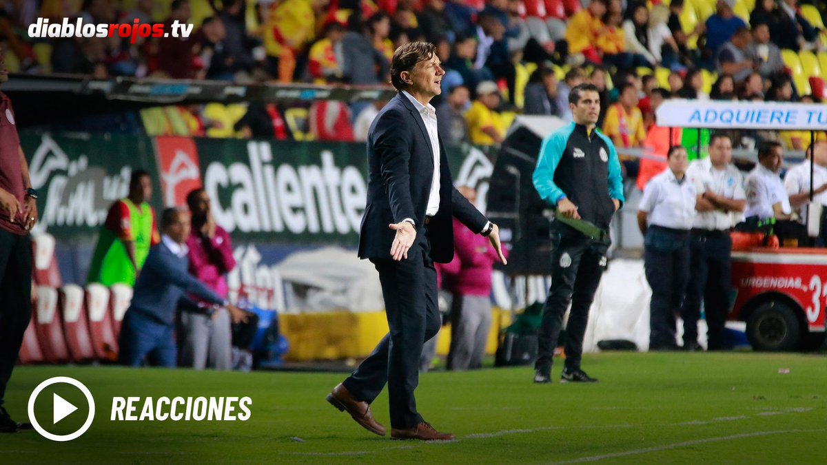 TolucaFC's tweet photo. #MORvsTOL | 🎙

Las reacciones de nuestro DT tras la ida de los Cuartos de Final en la visita a Morelia.

🎥 https://t.co/DdSGjpxqa9

#SiempreRojos https://t.co/mR3zWsDdH1