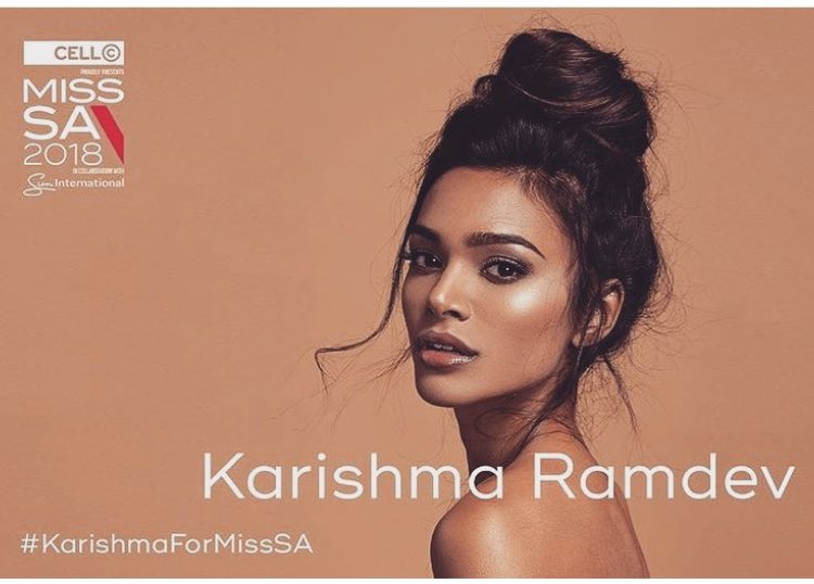 This is the next Miss SA. Mark my words! 👌🏼 <a href="/Official_MissSA/">Miss South Africa</a> <a href="/KarishmaRamdev_/">Karishma Ramdev</a> #MissSA2018