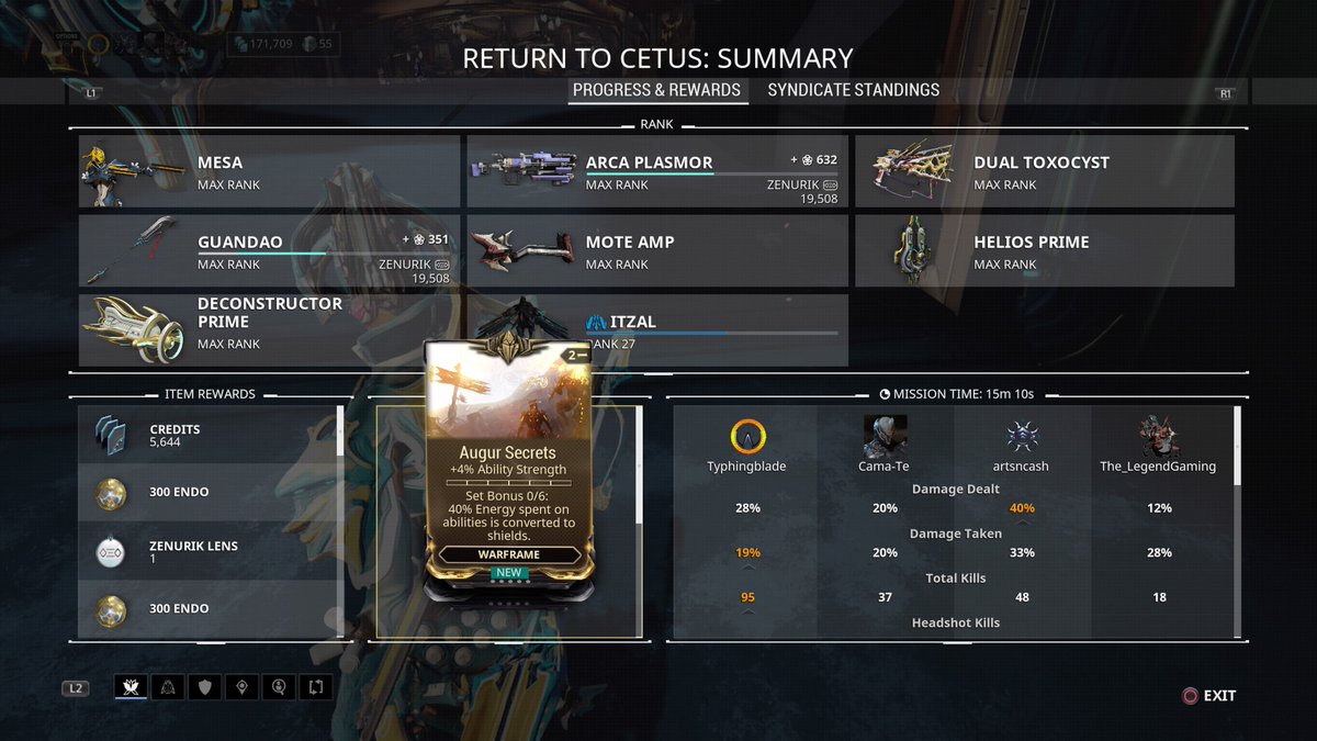 Augur Secrets Gelantis