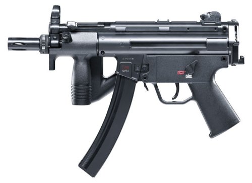 GunSafetyStore's tweet image. Umarex Heckler &amp;amp; Koch MP5 2252330 BB 40 Rounds 400fps Air Rifle, 0.177 Caliber amzn.to/1Pj7R2E #NRA