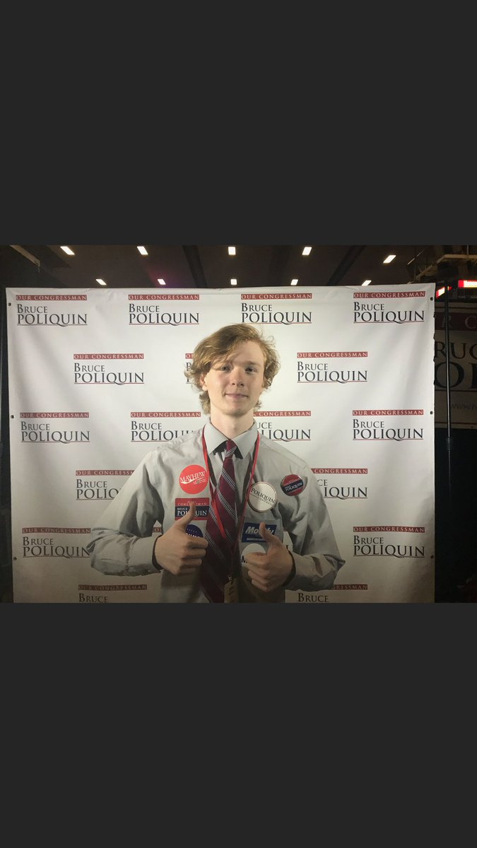 DylanTheFellow's tweet photo. Supporting Bruce at our state convention! https://t.co/1dILfWm5ER