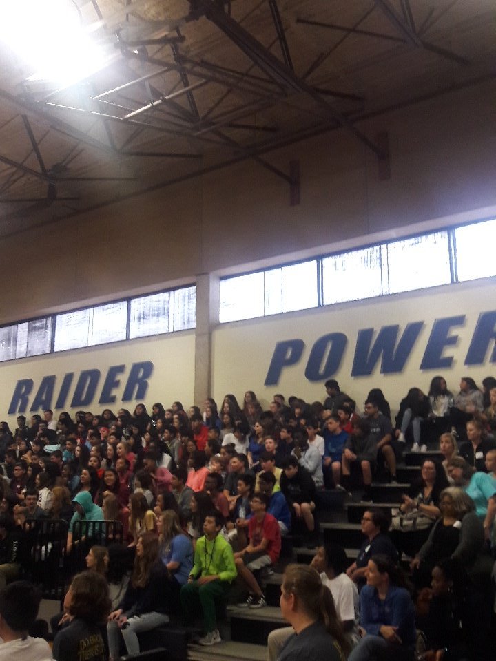 Frog_French's tweet photo. Raider Power in the house!

Parkhill Pep Rally, Spring 2018

@farrahsmock #parkhillgreatness #RISDGreatness https://t.co/IoDHXHzuVZ