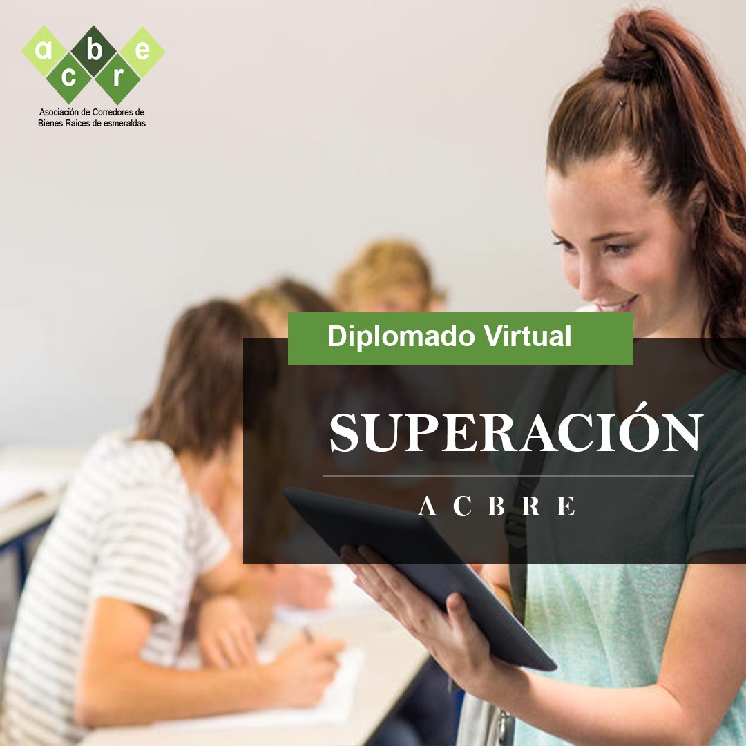 EC_BienesRaices's tweet photo. Nuestro #Diplomado ofrece al participante #conocimientos y #herramientas que le permitan comprender los elementos fundamentales de la #AsesoriaInmobiliaria adaptada a la situación actual del país. No todo es #dinero, #InvierteEnTi #ACBRE #Ecuador #Bienesraices #Ganancias https://t.co/08zNs5vZxE