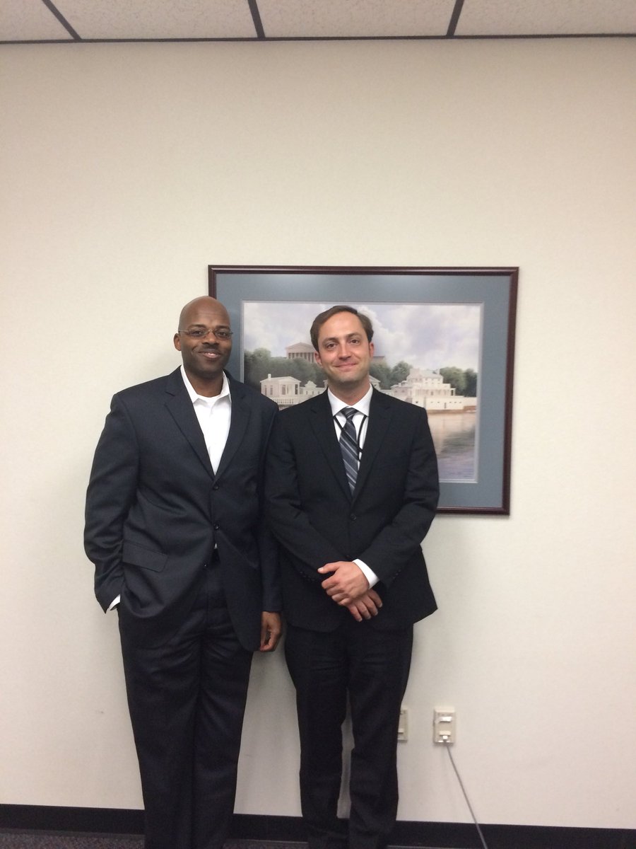 District PE Manager Darrian Crenshaw congratulates Marcus Epler on promotion to Facility Engineer!!