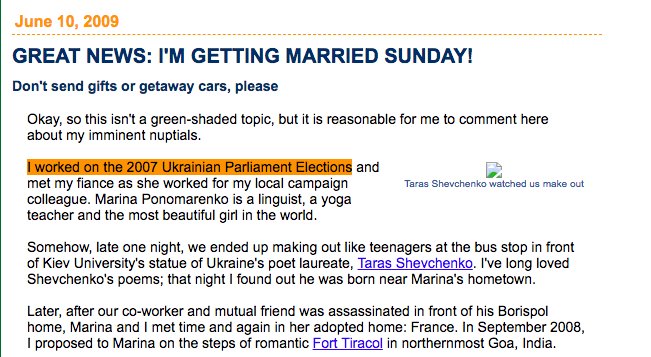 18.  In 2007, Caputo consulted on a parliamentary campaign in Ukraine, working for Volodymyr Lytvyn, the former parliament speaker and former chief of staff to Putin-supported ex-President Leonid Kuchma.