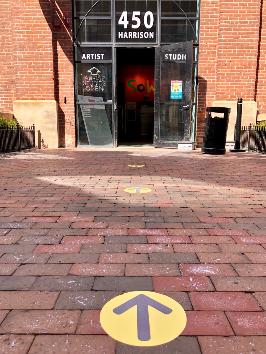 SpeedproBoston's tweet image. Working with a photographer who is a part of the SOWA Artists Guild in the South End, we printed and installed these fun footprint decals outdoors and indoor leading to the building which houses over 80 artist studios! The outdoor decals were done using a textured vinyl.