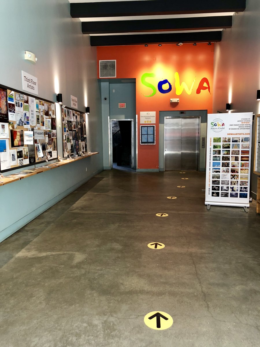 SpeedproBoston's tweet image. Working with a photographer who is a part of the SOWA Artists Guild in the South End, we printed and installed these fun footprint decals outdoors and indoor leading to the building which houses over 80 artist studios! The outdoor decals were done using a textured vinyl.