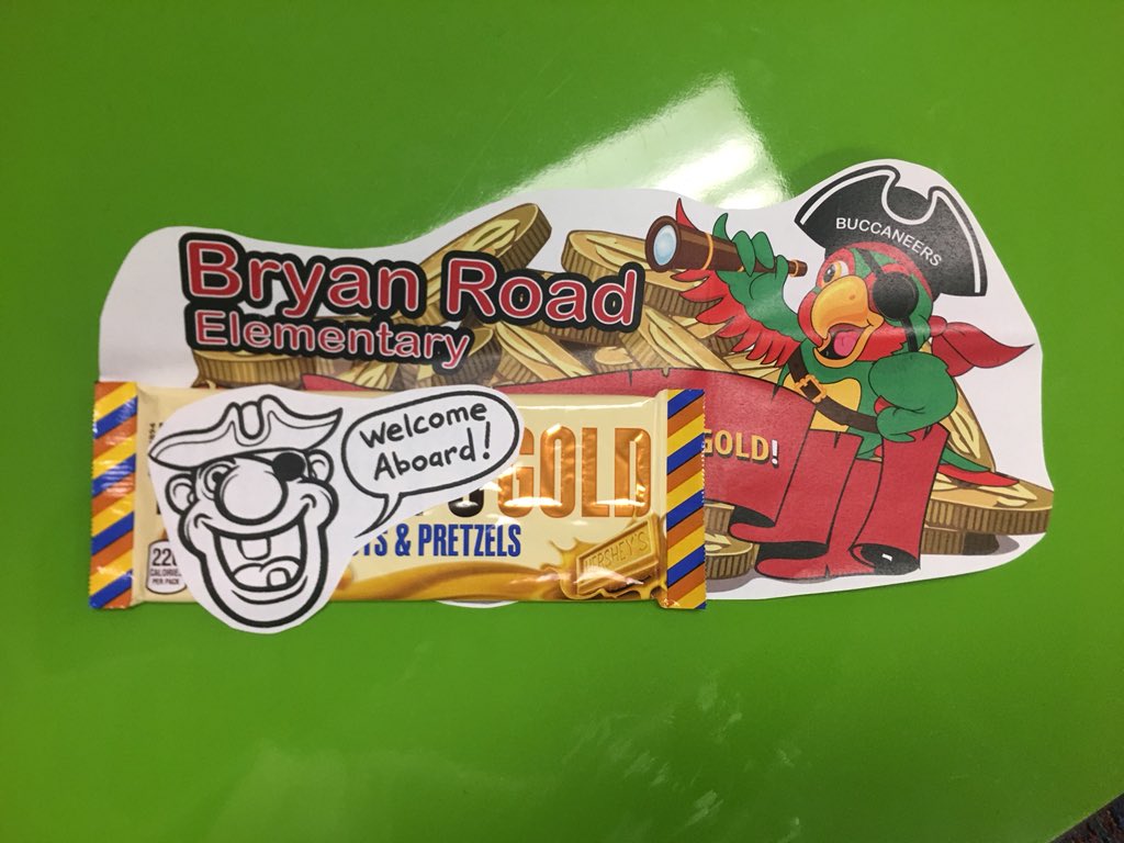akd51201's tweet photo. @BryanRoadES Perfect way to end the work week! Super excited to join this team!! https://t.co/6U82qjzOu3
