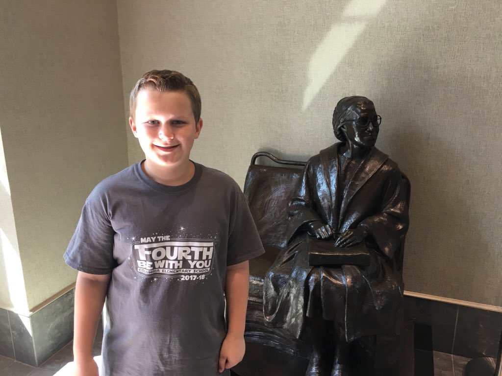 mayfield_alisha's tweet photo. Third “C” ... birthplace of the Civil Rights Movement.  Rosa Parks’ historic bus ride started at this fountain (the spot at which de Soto watered his horses), effectively making her the “Mother” of the Civil Rights movement. #alabamahistory #gofourth https://t.co/O5un8ROPBl
