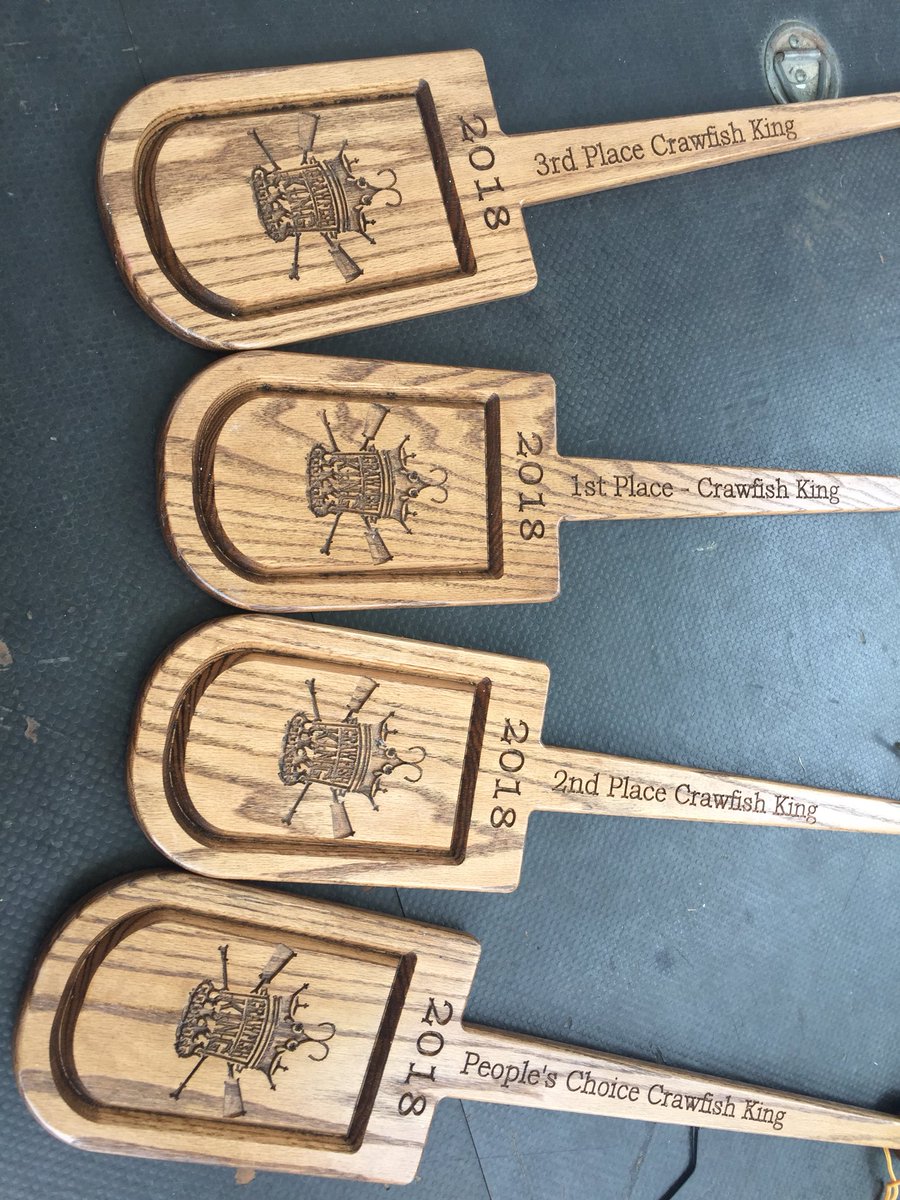 MattWAFB's tweet photo. Whose getting paddled!?
The 2018 @CrawfishKing_BR cook-off is boiling right now.  Plenty to go around.  Downtown BR right next to Live After 5.  Give you a peek coming up on @WAFB 9News at 5. https://t.co/8psHRaZAYN