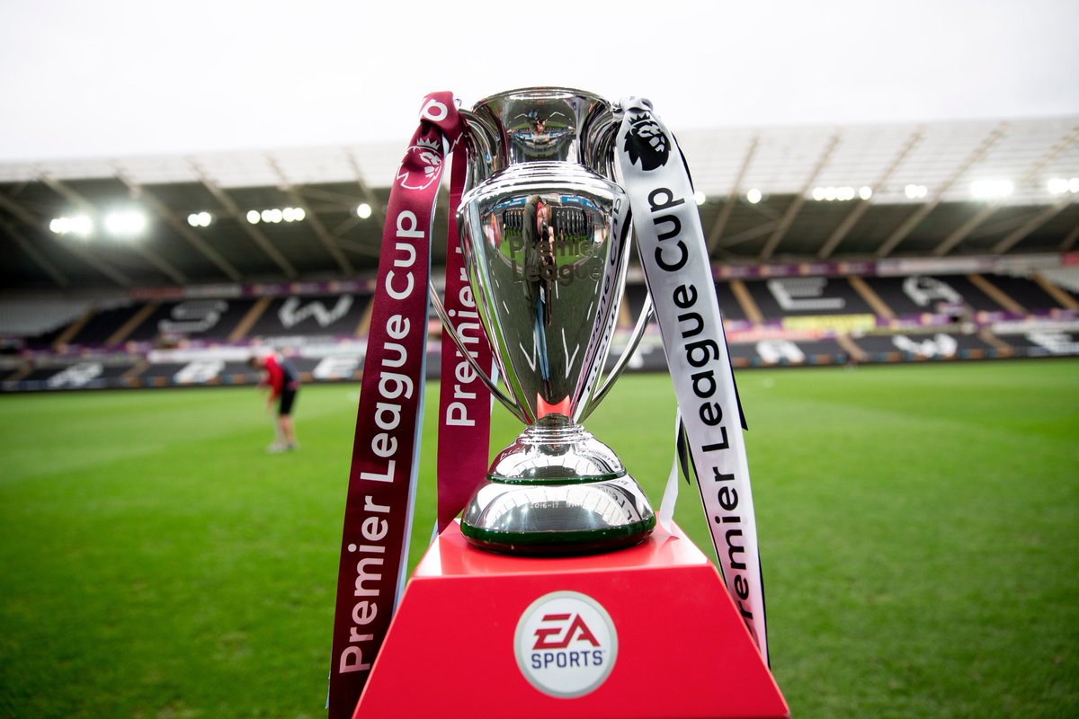 AstonVilla's tweet photo. #AVFC – #PLCup winners 2017/18!!

 🏆🏆🏆

#UTV https://t.co/0VGyVCRR05