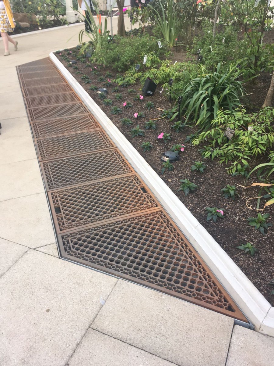 Grille patterns made earlier in the year look great now fitted. #castings #kewgardens #castiron
