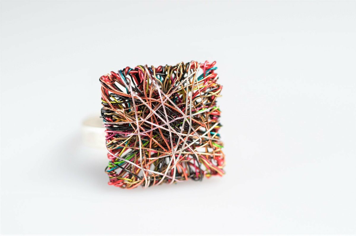 VMikropoulou's tweet photo. Excited to share the latest addition to my #etsy shop: Square ring, red, colorful, wire, sculptural, adjustable, minimalist, statement ring, geometric #mothersday #giftformom #jewelry #ring #red #silver #yes #girls #geometric #minimalist #squarering https://t.co/5OetJBKRAy https://t.co/eS7Zg7FxZL
