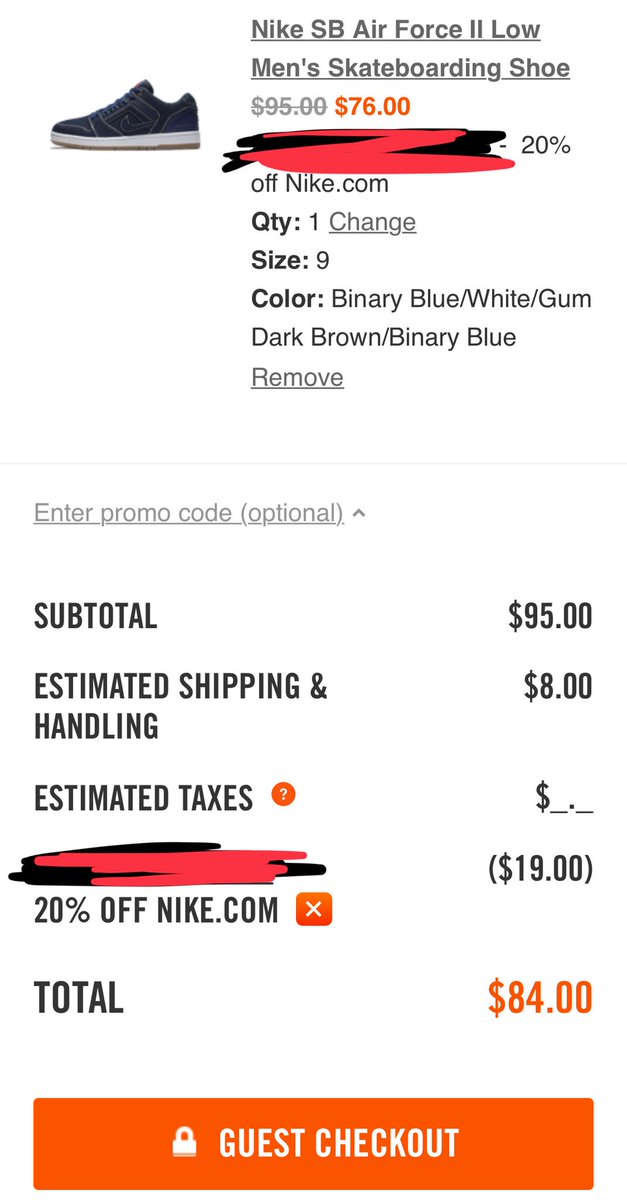 nike voucher code 2018