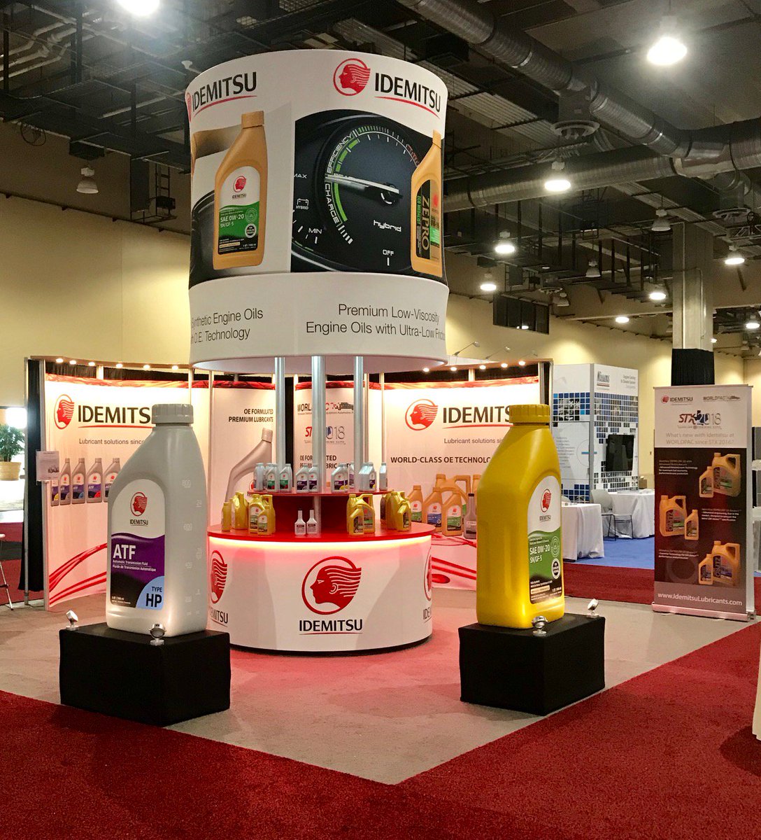 IdemitsuLubes's tweet photo. We are set up and ready for the @worldpacinc #STX2018 Supplier Expo that opens this evening! Be sure to stop by our booth! #worldpac https://t.co/esNdaNt9dU