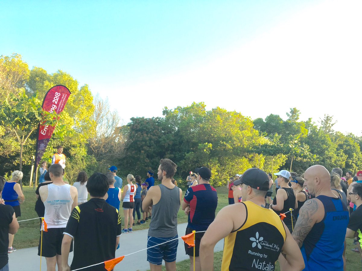 Good morning #parkrun Brisbane! Time to run 🏃🏻
