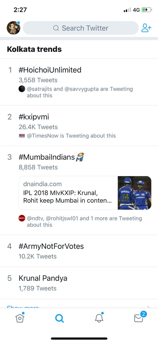 idevadhikari's tweet photo. Still trending.....bah kya baat....
#HoichoiUnlimited https://t.co/PDZXfTZn6S