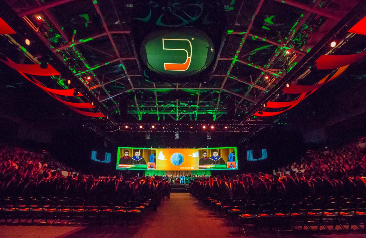 UMiamiUOnline's tweet photo. The countdown has begun! It's commencement in 7โฆ 6โฆ 5 days ๐ We just can't wait! Will you be joining us for the ceremony? https://t.co/RoIz3J3xWc #umiamigrad #CaneGrad https://t.co/xNrmNuylql