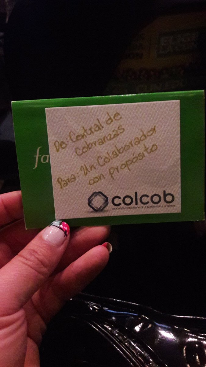 alejandra_priss's tweet photo. @Colcob_Colombia gracias muchas bendiciones. #Aecsa @MarceloCezan con amor y pasion siempre #ServimosConProposito bendiciones https://t.co/KmVT1qquqN