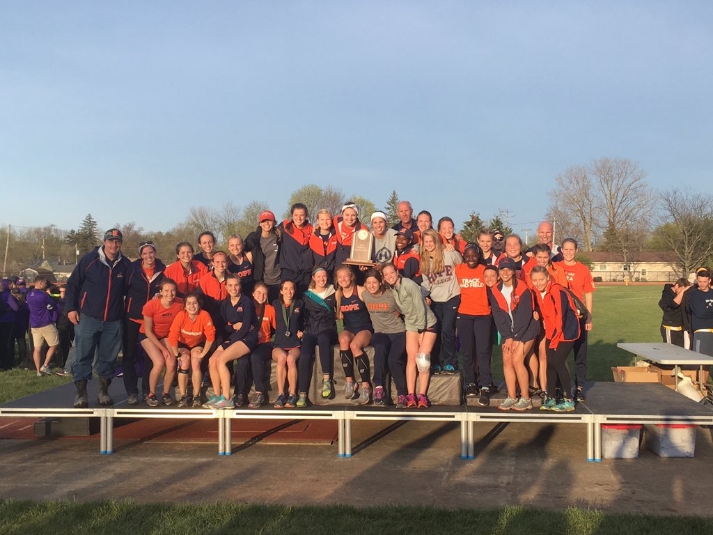 The 2018 MIAA Women's Track &amp; Field Champions!