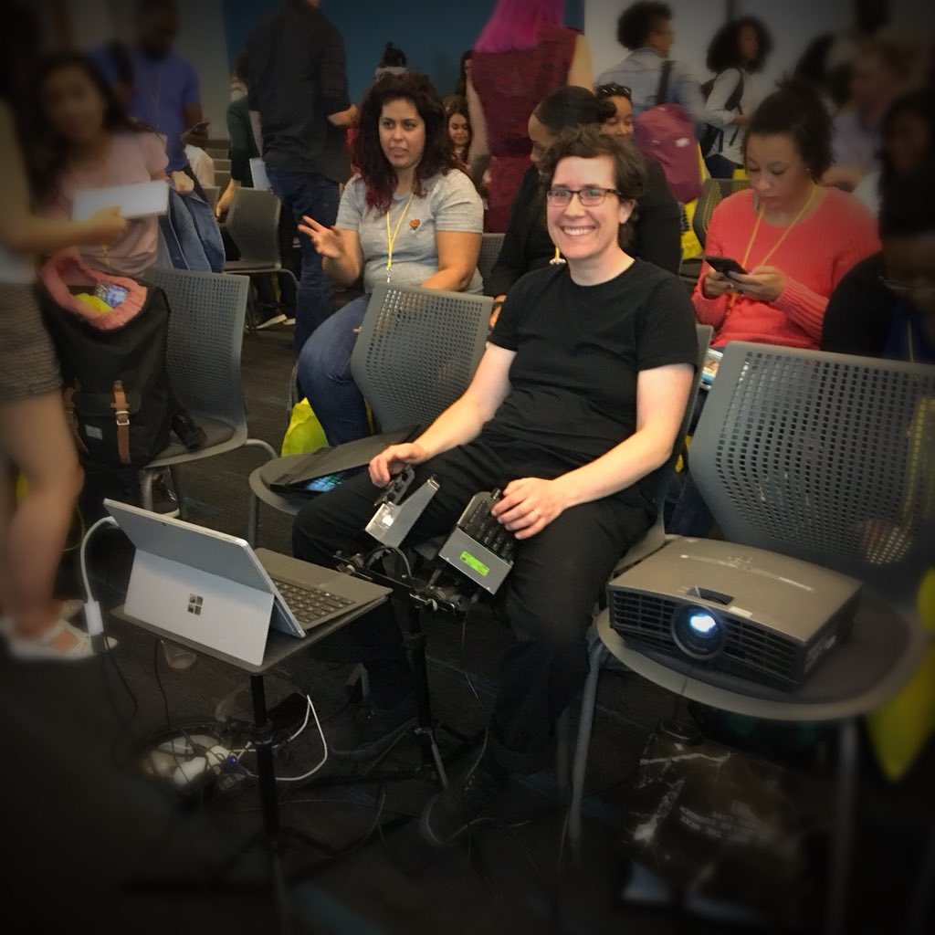 I already had mad LOVE for the <a href="/CodeNewbies/">CodeNewbie</a> #Codeland conference. But this year, they’re offering live closed captioning for ALL of the talks. Y’all... <a href="/saronyitbarek/">Saron</a> just threw down the gauntlet. Try to foster a more inclusive tech community. I double dog dare you.