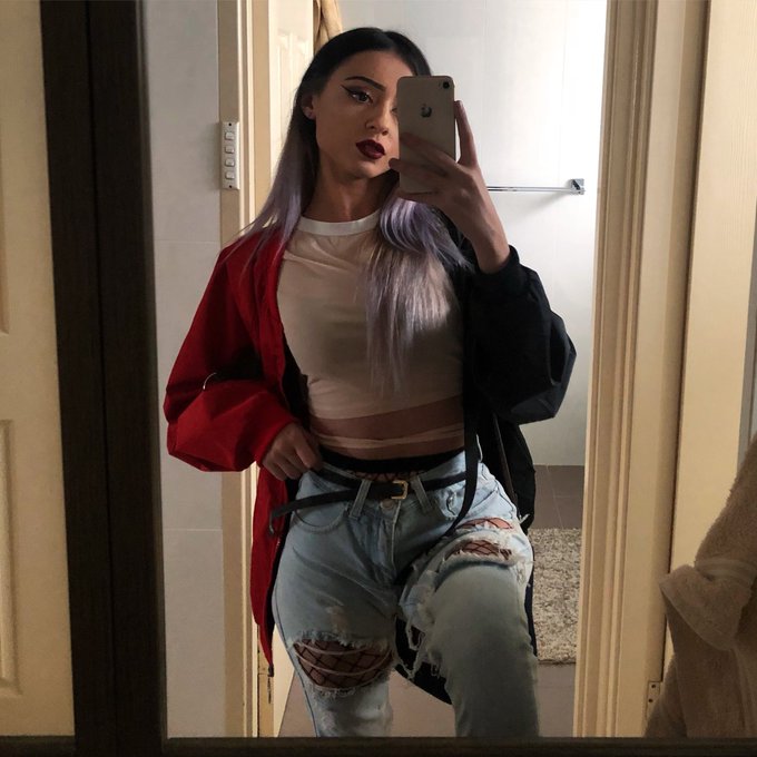 Watch melly's leaked NSFW photo on TwXstars