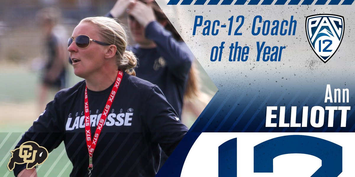 CUBuffsWLax's tweet image. The @pac12 awards are out and several Buffs made the list!
@CUCoachElliott was named the coach of the year, while @_sarahbrown3 was named the defender of the year.
Read more⤵️
buffs.me/2rmFuxh
#GoBuffs #JS15