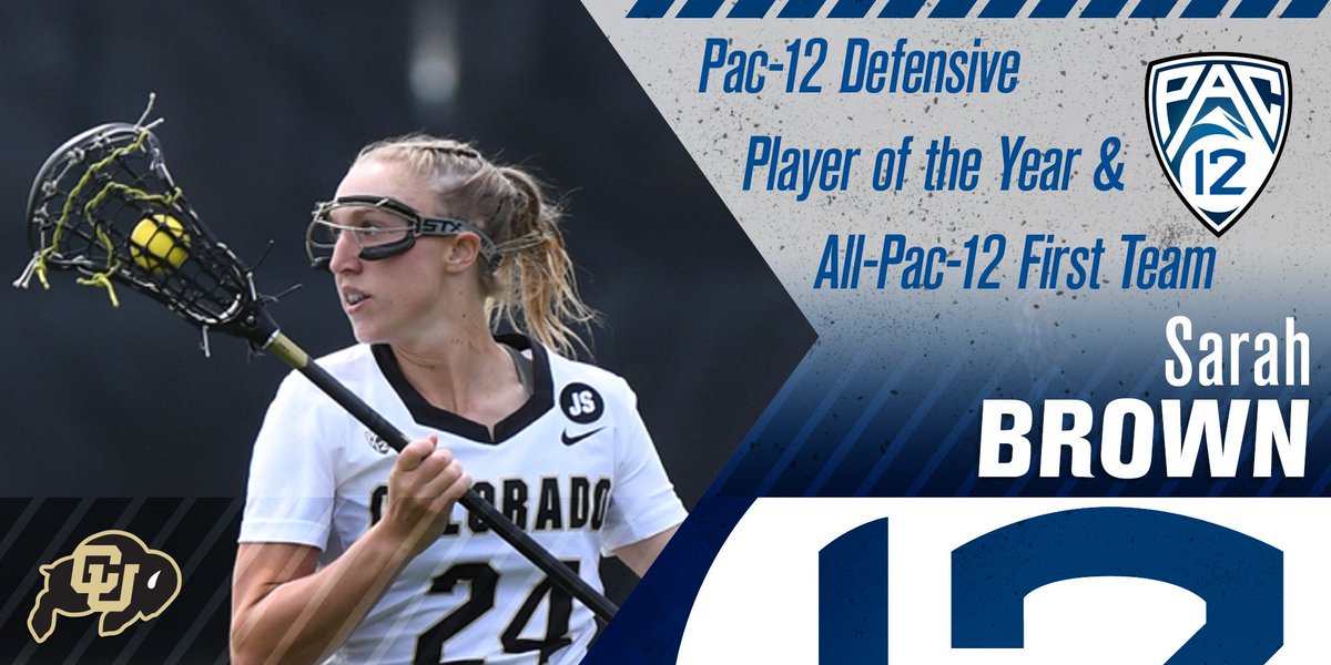 CUBuffsWLax's tweet image. The @pac12 awards are out and several Buffs made the list!
@CUCoachElliott was named the coach of the year, while @_sarahbrown3 was named the defender of the year.
Read more⤵️
buffs.me/2rmFuxh
#GoBuffs #JS15