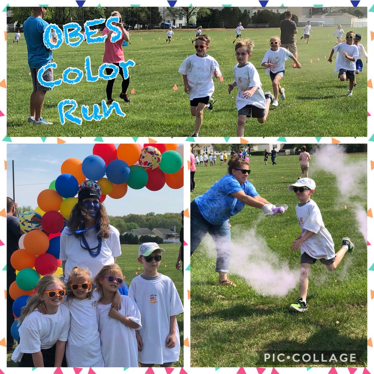 We had a great time at the Oliver Beach Color Run. <a href="/oliverbeachpta/">OBES PTA</a> <a href="/MollyBissell/">Molly Bissell</a> @ol