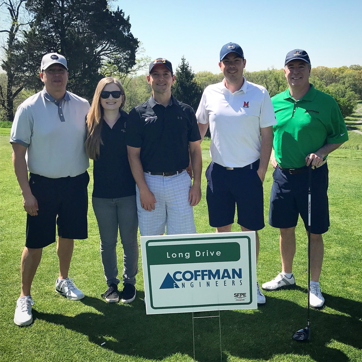 CoffmanEngineer's tweet image. It’s was a beautiful day at the 2018 SFPE Annual Golf Tournament! ⛳️ #proudsponsor #golftournament #coffmanrocks #golf #engineer #workhardplayhard #Maryland #SFPE #tournament