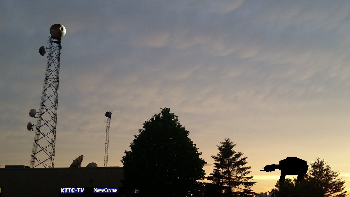 That's No Radome... #MayThe4thBeWithYou 
#rochmn #kttcwx