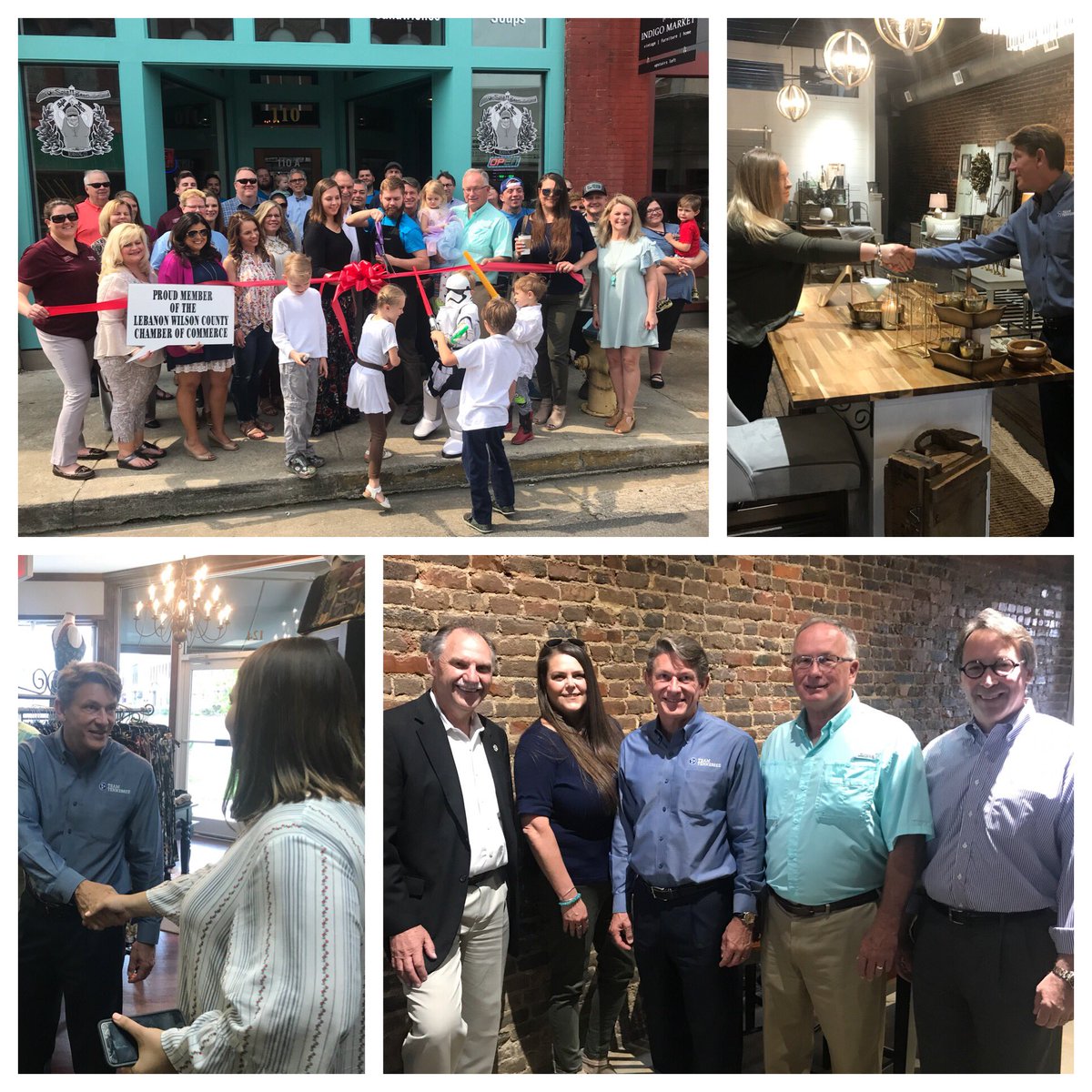 randyboyd's tweet photo. No better way to honor #NationalSmallBusinessWeek than celebrating the opening of Lebanon business Split Bean Roasting Company. Small business is the backbone of the TN economy and we will work hard to support entrepreneurs! https://t.co/iz5PJIXs18