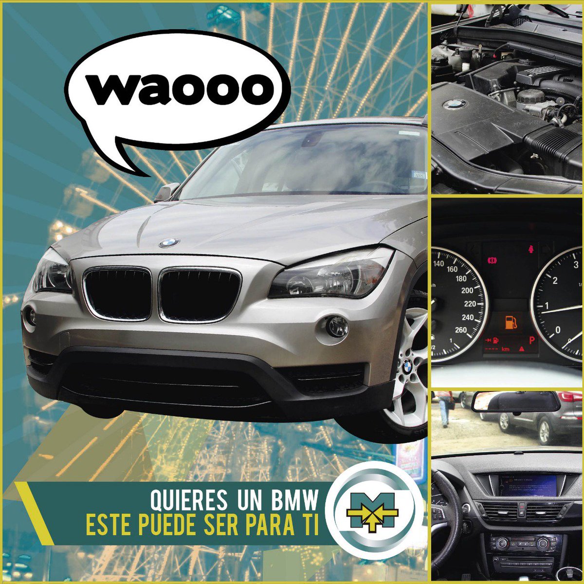 Ven mañana por tu BMW, a la Gran Feria de Autos, a un costado del Hospital San Fernando. #BMW #optimascondiciones #Panamá