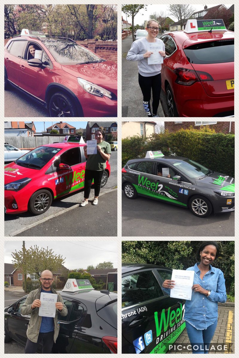 Weelzdriving's tweet photo. What a glorious two days! As well as having some lovely sunny weather 🌞😎 we’ve also seen SIX learner drivers smash their driving tests and become full licence holders! Massive congratulations to all our new drivers and their respective instructors! 😃🎉😃 https://t.co/yvUgwwuXRU