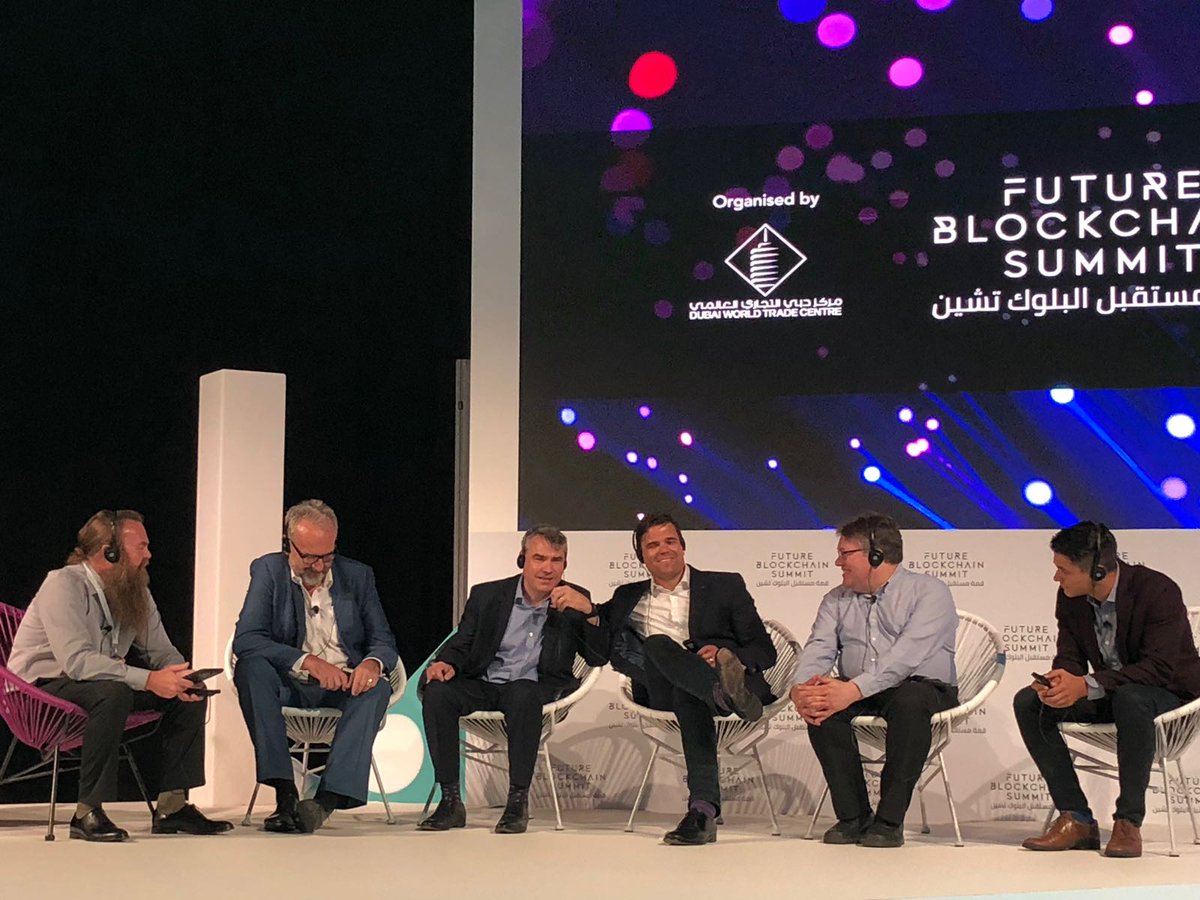 thetechmove's tweet photo. Our @FutBlockSum insights are over on Linkedin: https://t.co/BQSLGNomJB #FBSummit2018 - we especially liked the "silent conference" approach: headsets for everyone; questions for the speakers channeled via the event app! #blockchain #DXBONTHEBLOCK https://t.co/q15cFAQhqS