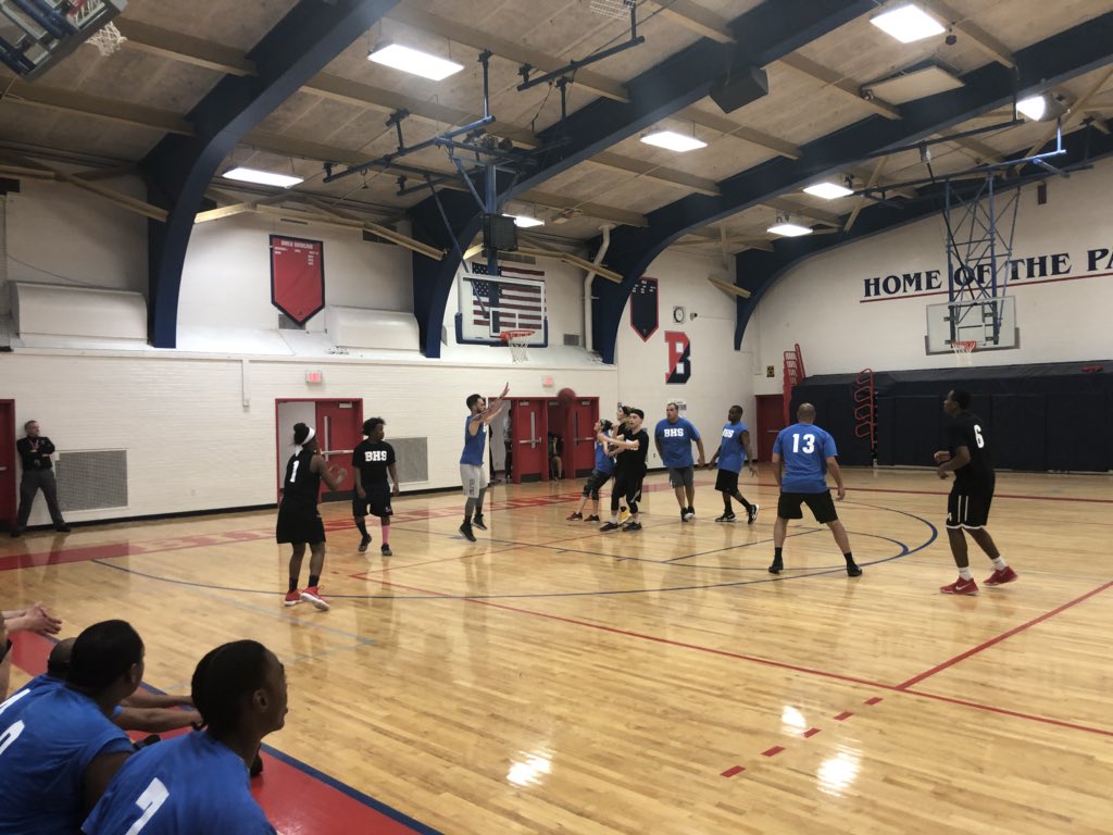 Kevin_Richman's tweet photo. BHS 3rd Annual Student vs Staff Basketball Game!!! 64-59 staff win!!! Thank you to Youth Development for putting this together. #BPatriotProud #BHSFaculty #BCSDAdmin https://t.co/Y7kGqAtVGR