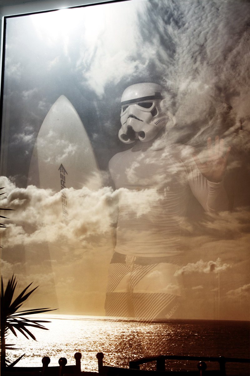 #MayTheFourthBeWithYou It's a Jedi holiday, some people had to work... but keep in mind that after work, there are waves waiting for you!
 Taken from: surfingtrooper.com

#ForTheOceans #YouLoveWhatYouKnow #StarWarsDay #StarWars #Ocean #ScienceAndFun