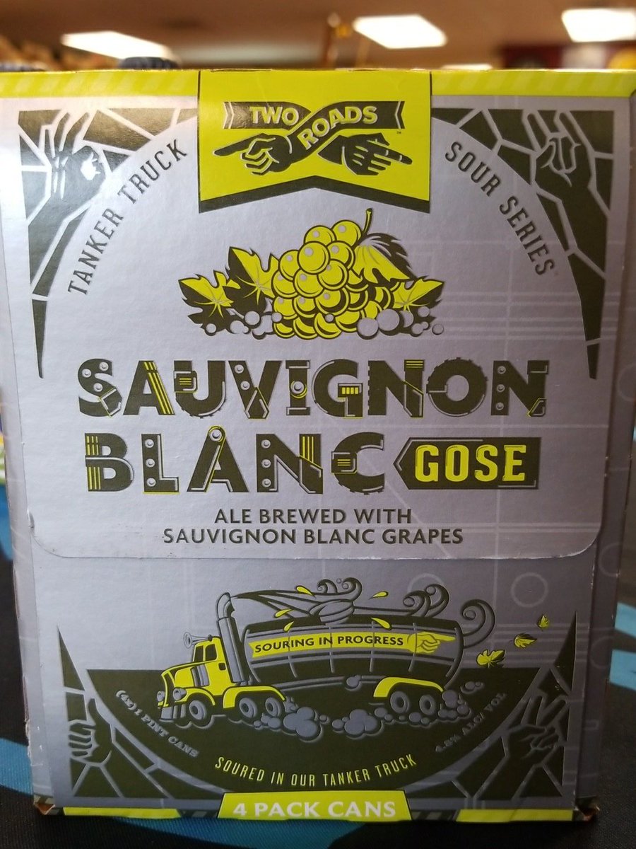 2RoadsEricS's tweet photo. @LazyDogBeer with some tasty Sauvignon Blanc gose. https://t.co/CZi5nTknbf