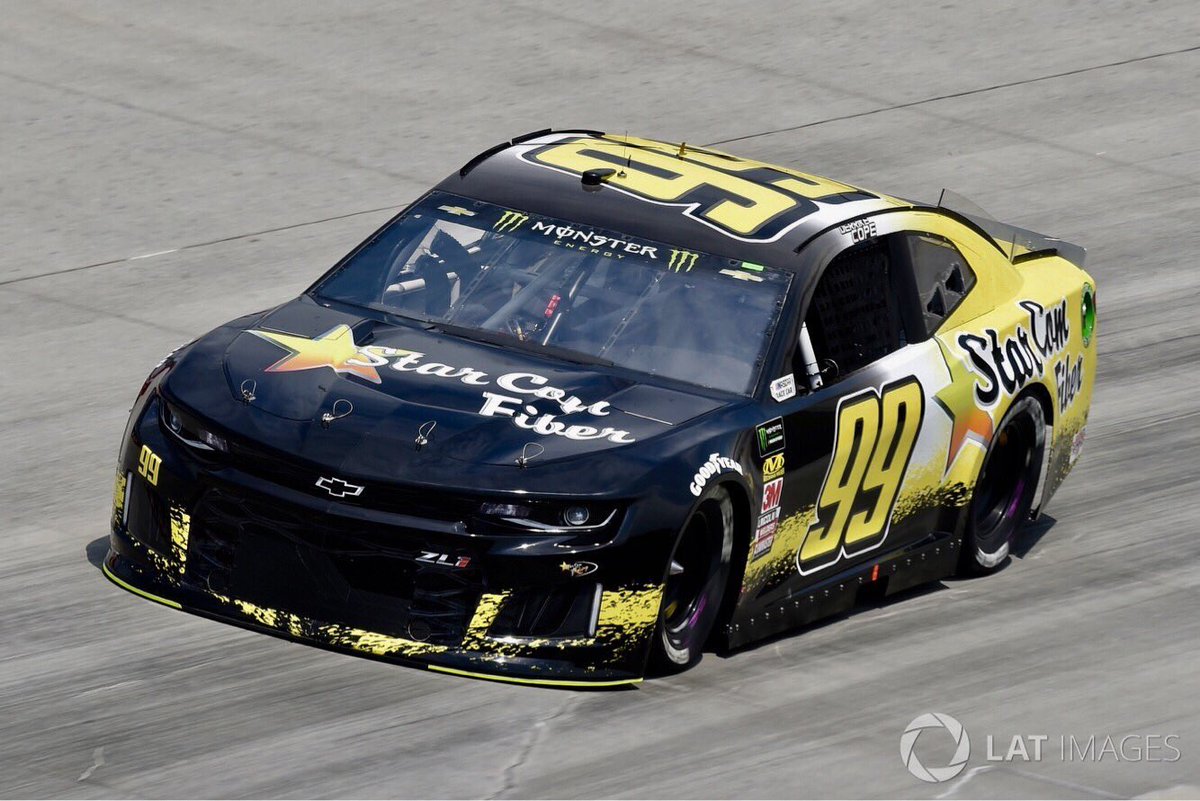 MarcelloVanic's tweet photo. How you cannot love this awesome car ? #YellowIsBack #SCR99 #NASCAR #AAA400 https://t.co/0Y3xIuZM7r