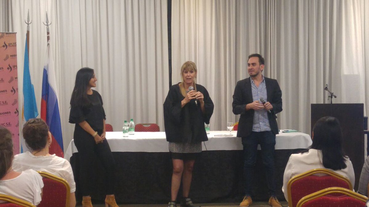 ConsejoRRPP's tweet photo. Cierre del 2do #PreEncuentroPR de Jóvenes de Misiones a cargo de Alejandra Brandolini -Vicepresidente del Consejo-, Magalí Castillo -presidente de la comisión de Jóvenes- y Federico Domínguez -comisión Jóvenes. https://t.co/lNp5HBoqfG