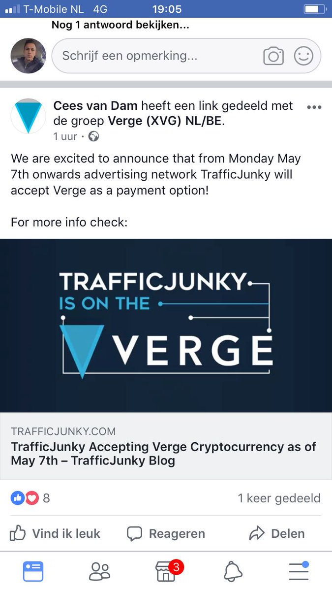 carloshogen's tweet photo. Amazing the greatest ad network online! The future of verge is great. More deals to come!  #verge #bitcoin https://t.co/J3VXaGYXFE