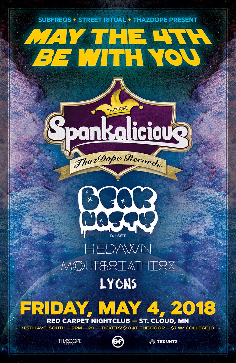 ThazDopeRecords's tweet photo. Spankalicious in Minnesota and Florida this weekend!
@TheUntzFestival preparties!
https://t.co/Zlalxum17M https://t.co/duCRraAUO0