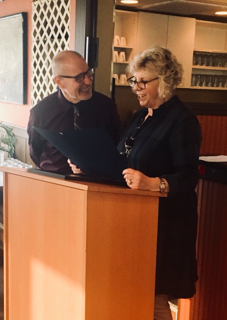 dinerdialogues's tweet photo. Bittersweet to honor Tom Sloan who is leaving #MidHudsonLibrarySystem. He’s been a great partner w our office and a terrific resource for me & all our #libraries #LibrariesTransform #librarylife https://t.co/Swt3d774hJ