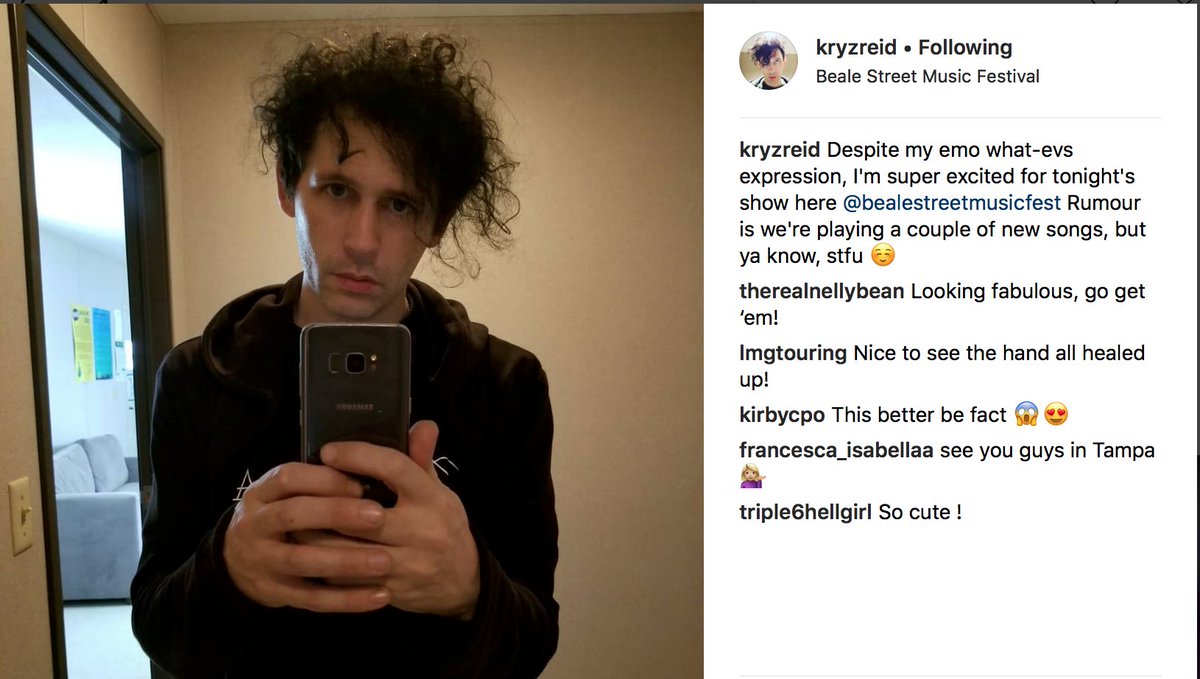 3EBLIFESTYLE's tweet photo. GASP! SAY WHATTTT.
#thirdeyeblind #rumors #sayitsTRUE #NEWSONGS
πΈ: @Kryzreid IG https://t.co/BulIZnJOBQ