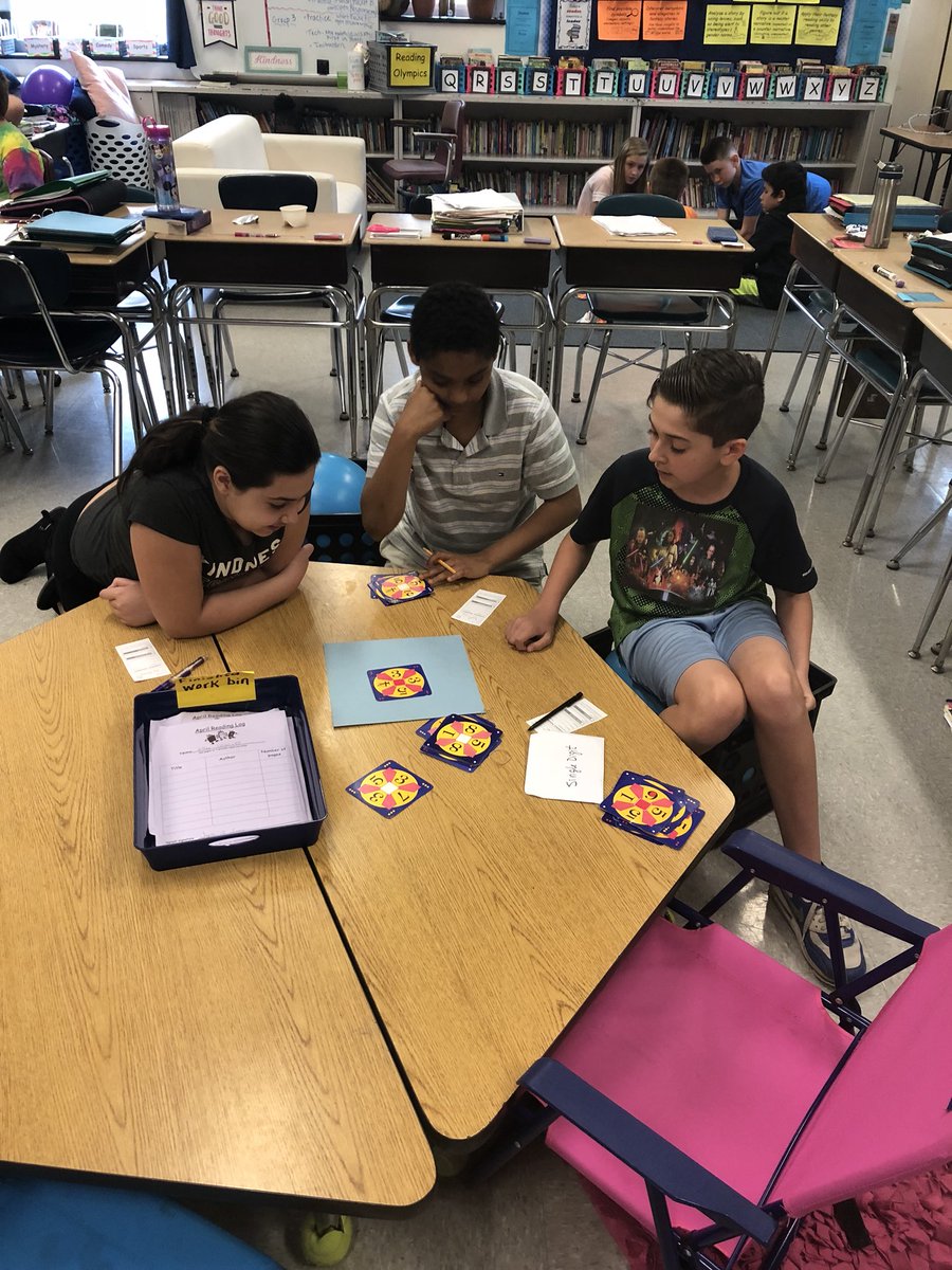 5th graders focus as they compete for a spot in the Math 24 tournament.  They all did a great job!  <a href="/SASD_OakRidge/">Oak Ridge Elementary</a> #Math 24.