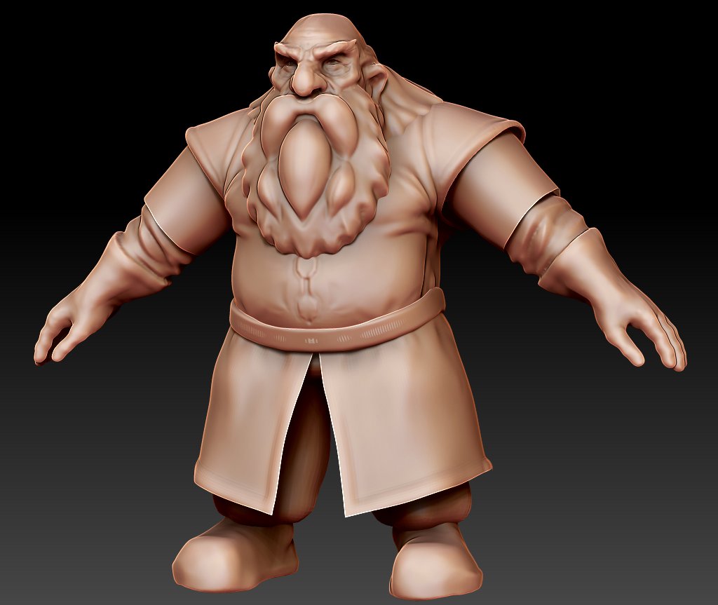 ShortAndSturdy's tweet image. First pass on dwarf sculpt. He doesn't actually need much detail as he'll be crushed down to low poly next. 🔨🧔🏽#indiedev #gamedev

Attempt #3. Twitter flagged him as "sensitive" because I used a skintone matcap.