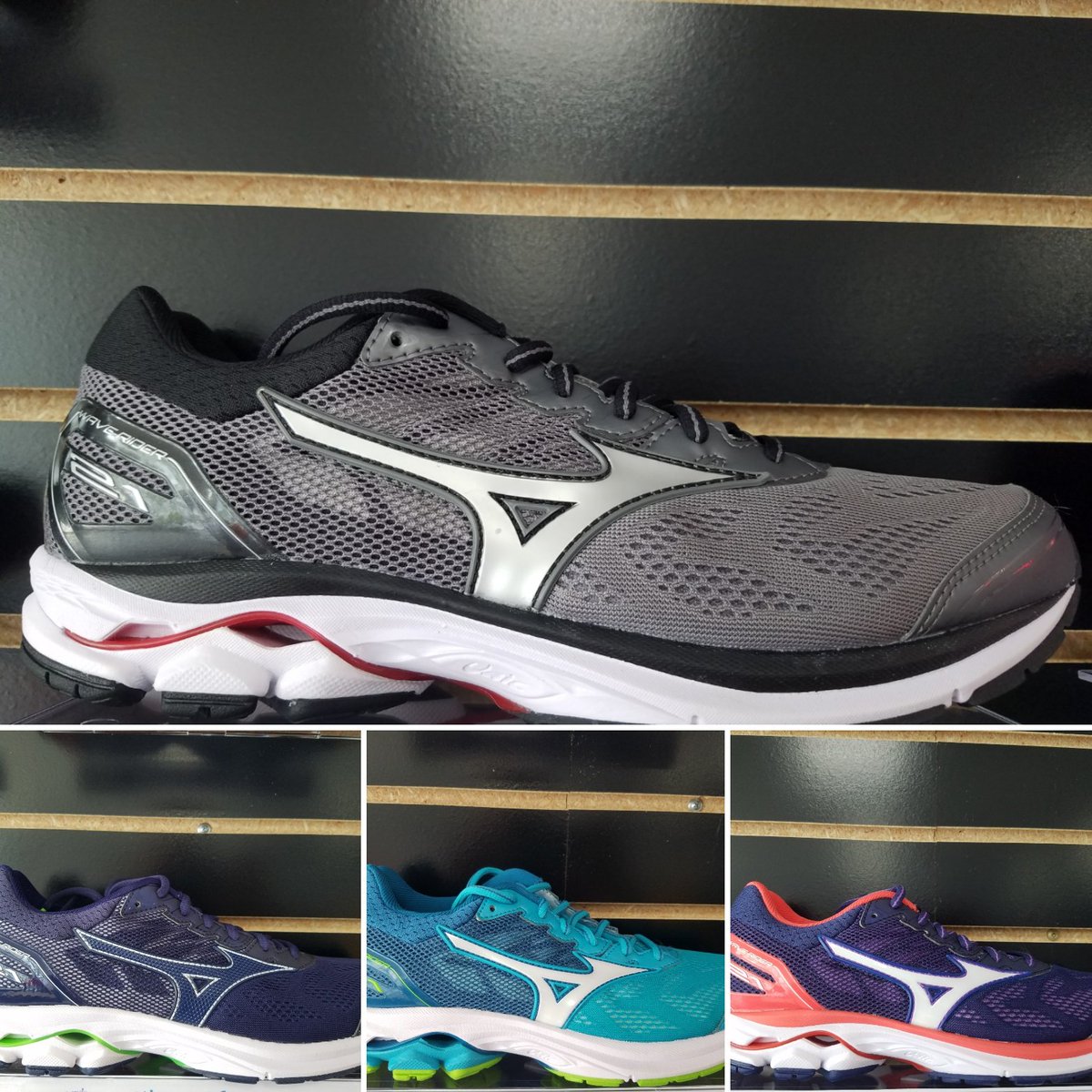 RTS_Sports's tweet photo. Runners World announced the 7 shoes that may be the most comfortable you'll ever run in. The Mizuno Wave Rider 21 made the top 7 list.

The Ride 21 has survived over 20 years. These shoes are in stock at RTS Sports and can be yours if you stop by and check em out! https://t.co/zZPCykh3Ei