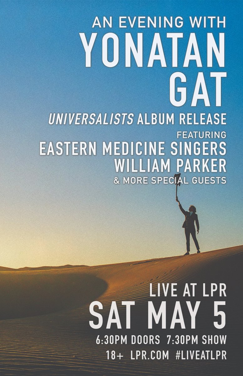 Le Poisson Rouge Yonatan Gat S New Album Universalists Is Out On Joyfulnoiserecs Npr Featured Cut The Machines From The Album Here T Co Gtiv6aft65 Join Us On 5 5 To Witness The Incredible