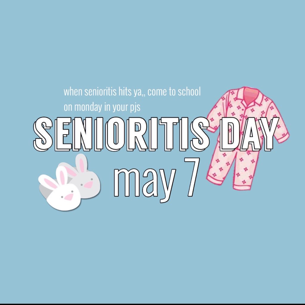 FhsAsb's tweet photo. Next week is spirit week! Dress up for our last spirit week of the year! The Senior goodbye dance and rally will be Friday May 11! (1/2) https://t.co/B4dgB6ugHH